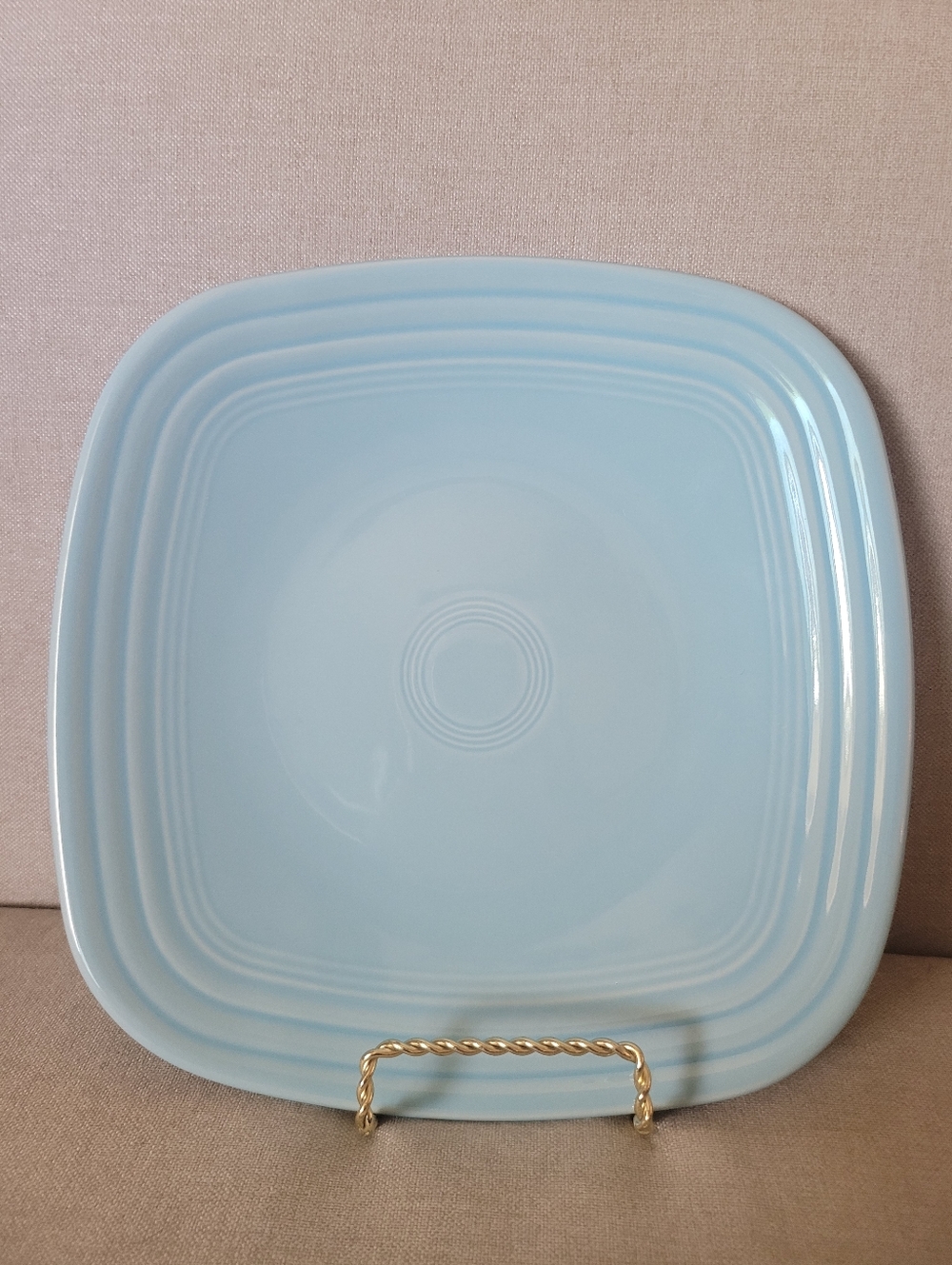 Fiesta Sky Square Lunch Plates - Picture 3 of 5